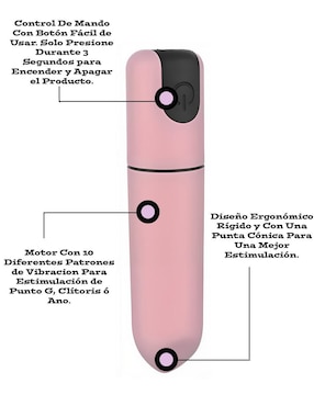 Vibrador para clítoris Lusty Kattia
