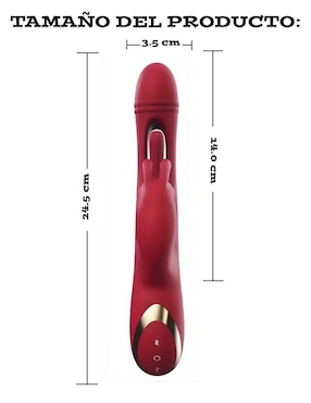 Vibrador para clítoris y punto g Lusty Nicolette