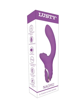 Succionador para clítoris y punto g Lusty Naomii