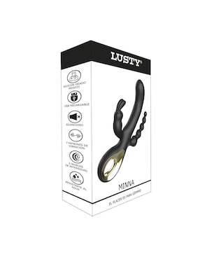 Vibrador para clítoris y punto g Lusty Minna
