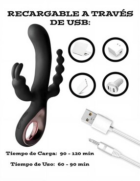Vibrador para clítoris y punto g Lusty Minna