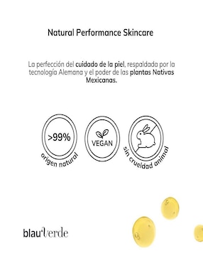Tónico facial purificante Blauverde