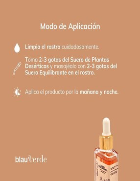 Sérum facial Equilibrante Blauverde todo tipo de piel