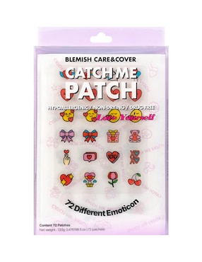 Parches para acné Emoticon Love Yourself Catch Me Patch