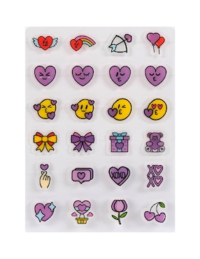 Parches para acné Emoticon Love Yourself Catch Me Patch