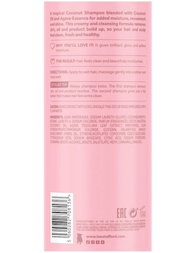 Shampoo anti frizz Coco Loco Shine Lee Stafford 500 ml