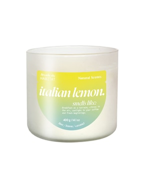 Imagen de producto Vela aromática Natural Scents Habitat aroma limón