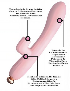 Succionador para clítoris y punto g Lusty Binna