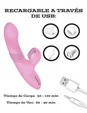 Succionador para clítoris y punto g Lusty Libby