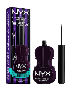 Delineador líquido para ojos mate Nyx Professional Makeup Wednesday