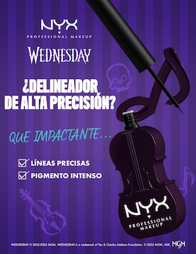 Delineador líquido para ojos mate Nyx Professional Makeup Wednesday
