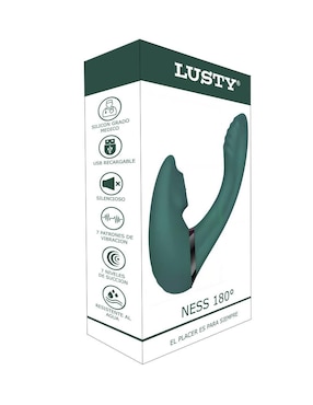 Vibrador para clítoris y punto G Lusty Ness 180°
