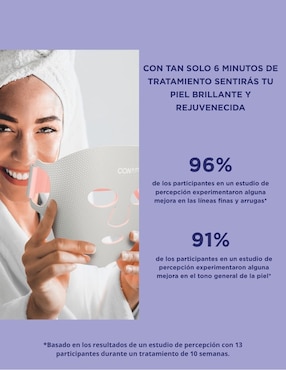 Máscara facial LED Conair