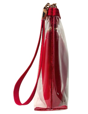 Set cosmetiquera Red Stone de PVC 2 piezas