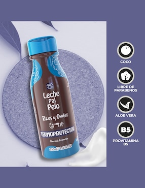 Protector de calor para cabello Leche Pal Pelo Rizos y ondas 250 ml