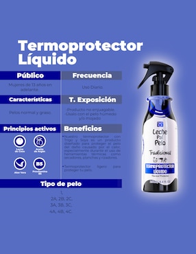 Protector de calor para cabello Leche Pal Pelo Tradicional 250 ml