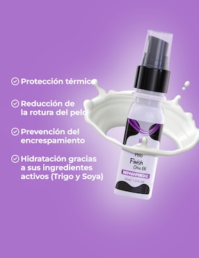 Tratamiento capilar Reparapuntas Finish Chia reparador Leche pal Pelo tradicional