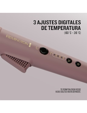 Rizadora de cabello Remington AirVive CI8930 13 mm de cerámica