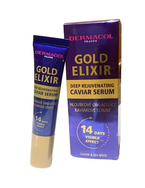 Sérum antiedad facial Deep Rejuvenating Caviar Serum dermacol Gold Elixir todo tipo piel