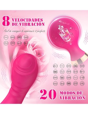 Vibrador para clítoris y punto G Xtellar
