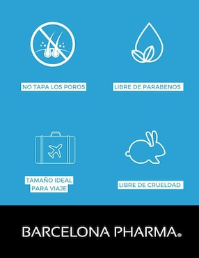 Set de cera para cabello Barcelona Pharma para suavizar