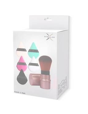 Set esponja aplicador de maquillaje Xtellar