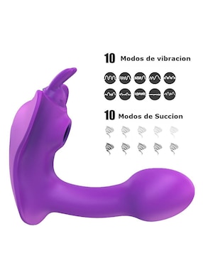 Vibrador para clítoris y punto G Xtellar