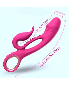 Vibrador para clítoris y punto G Xtellar