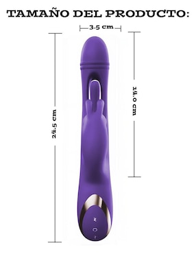 Vibrador para clítoris y punto G Lusty Nicolette