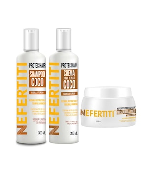 Kit tratamiento capilar reparador Nefertiti