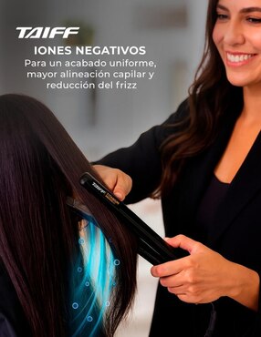 Alaciadora Taiff Professional Titanium Progress placas de titanio