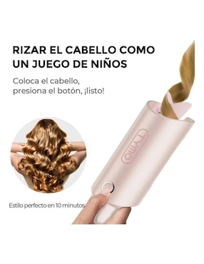 Rizadora de cabello Tymo tym-0444 múltiple de cerámica - iones