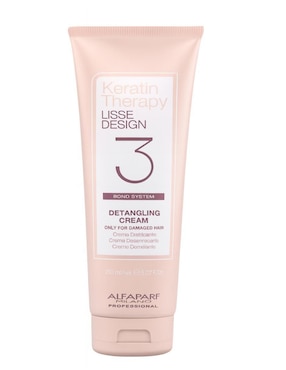 Crema Detangling cream keratin therapy Alfaparf para fortalecimiento
