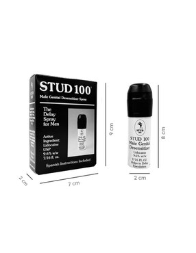 Lubricante íntimo Farvisan Pack spray stud 100