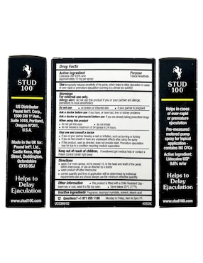 Lubricante íntimo Farvisan Pack spray stud 100