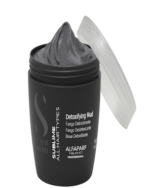 Mascarilla para cabello detoxifying mud para limpiar alfaparf 500 ml