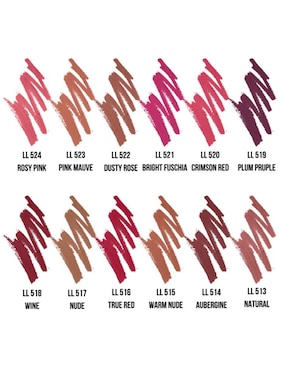 Delineador lápiz para labios mate Kokie Cosmetics
