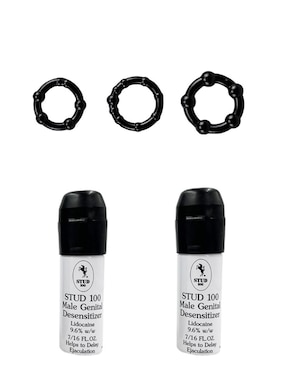 Kit lubricante íntimo Farvisan con anillos