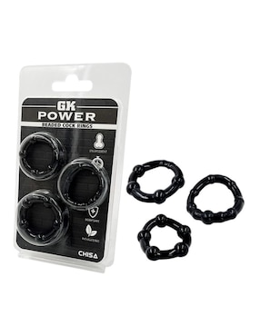Kit lubricante íntimo Farvisan con anillos