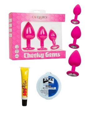 Kit plug anal con lubricante Farvisan