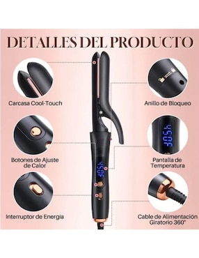 Kit rulos térmicos de cabello Belug múltiple de cerámica