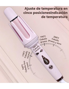 Rizadorade cabello Belug múltiple de cerámica - iones