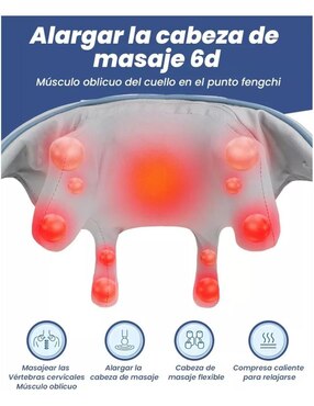 Masajeador lúmbar Belug dispositivo de relajación