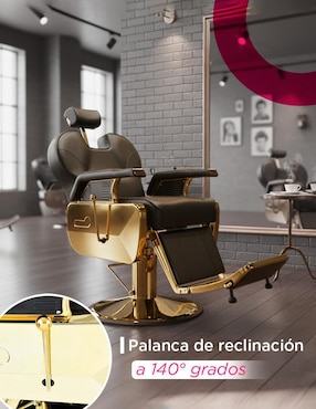 Sillón para barbería Vanlig Arezzo Bioconfort Giratorio Pro