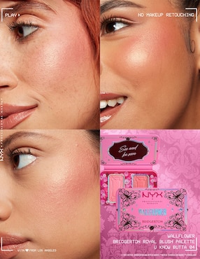 Blush en polvo compacto NYX professional makeup Bridgerton 25