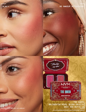 Blush en polvo compacto NYX professional makeup Bridgerton 25