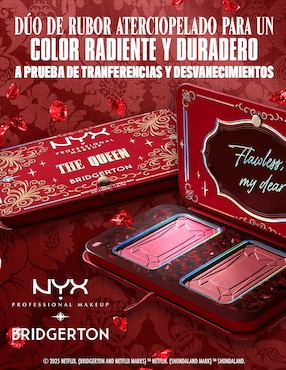 Blush en polvo compacto NYX professional makeup Bridgerton 25
