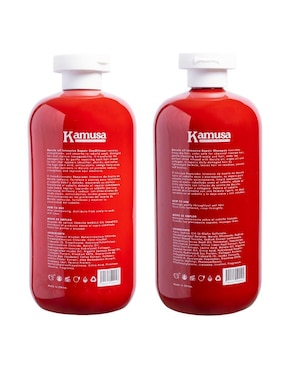 Set capilar Kamusa Reparación Y Nutrición Profunda Aceite De Marula para todo tipo 2 piezas