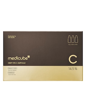 Set Sérum facial Deep vita c ampoule Medicube Deep Line todo tipo de piel 10g