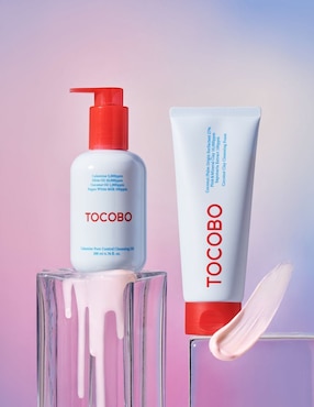 Limpiador facial Calamine pore control cleansing oil Tocobo para calmar y regenerar la piel